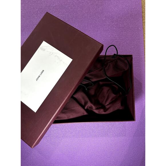 $2480 John Lobb Chapel Shoes NEW Dark Brown Museum Size 11 UK, 12 US, Shoe Tree - Picture 11 of 15